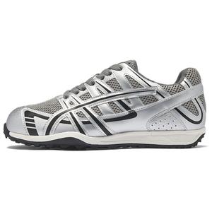 AGSDON Серебристые женские низкие повседневные туфли с устойчивостью к истиранию, цвет Silver