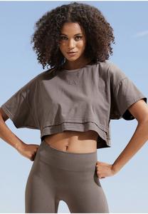 Футболка базовая KURZARM LASCANA, цвет brown