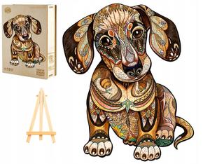 Деревянный Пазл Для Взрослых Большой 300 Штук Деревянная Коробка С Таксой Pasjo24