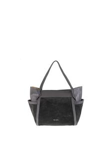 Сумка через плечо серого цвета Pierre Cardin