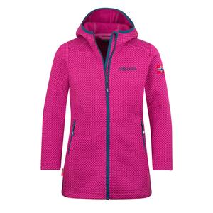 TROLLKIDS Флисовая куртка для девочек Jondalen светло-берри/мадейра-синяя