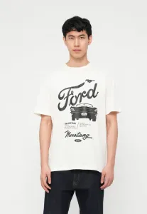 Футболка с принтом onsford Only & Sons, Whisper White/Jet Black