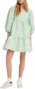 Женское платье Levi's Dolci Baby Doll, Odessa Floral Electric Green