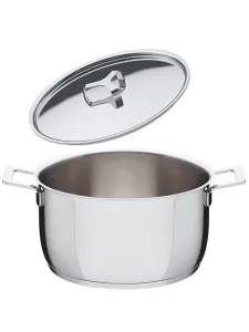 Кастрюля Pots&Pans Alessi, серебристый