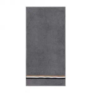 Хлопковое банное полотенце 450 гр/м2 Blinea Hugo Boss, серый