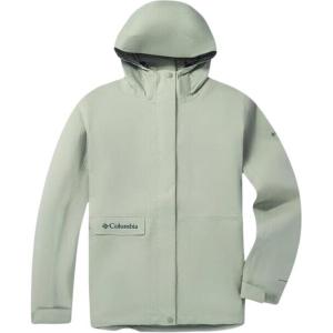 Columbia Женская зеленая ветровка для походов, Green