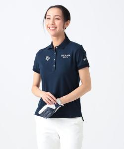 Поло Sfidante Bear Pique на пуговицах Beams Golf Purple Label, цвет Navy