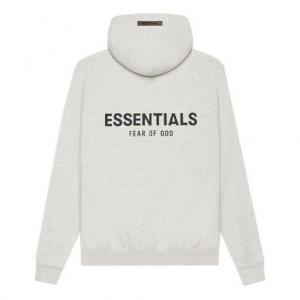 Толстовка Fear of God Essentials SS21 Pullover Light Heather Oatmeal, цвет oatmeal