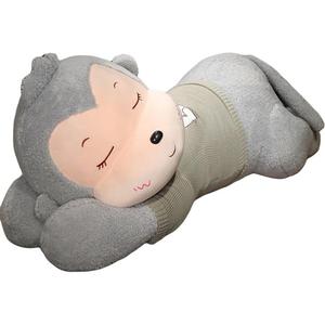 Enni Baby, свитер с милым дизайном обезьянки плюшевая кукла высота 80cm/100cm/130cm/160cm Doudou Beibei, серый