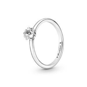 Кольцо Celestial Sparkling Star Solitaire Pandora, стерлинговое серебро