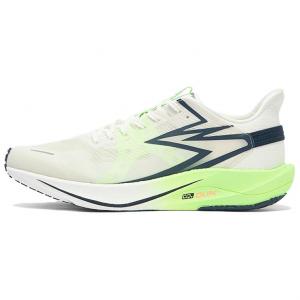 361° Кроссовки Speed Team Slip с низким верхом для спринта, мужские, белые, зеленые