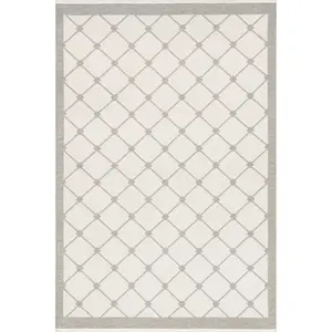 Ковер Amiyah SuperiorWash Reversible Area Rug nuLOOM, 152x244 см, светло-серый