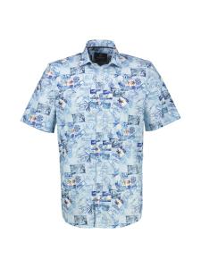Рубашка на пуговицах классического кроя LERROS, Blue/Sky blue