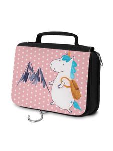 Mr. & Mrs. Panda Косметичка Unicorn Mountaineer без надписи, пастельно-красного цвета