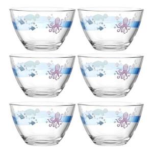 Набор мисок bambini avventura, 6 шт. Leonardo, синий