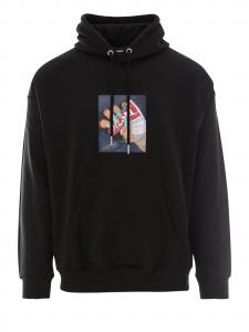 DIESEL Толстовка 'S-UMMER-A84' в черном цвете