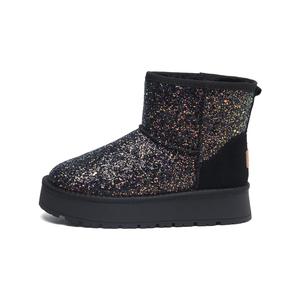 ZGR Термоусадочные утепленные короткие зимние ботинки Women's Black