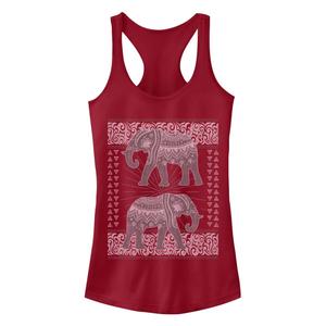 Юниорский бак Fifth Sun Elephant Henna Ideal Racerback Tank