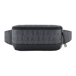 Хлопковый поясной рюкзак AE через плечо мужской taupe и black ARMANI EXCHANGE, Taupe & черный