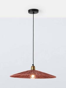 Рафия подвесной потолочный светильник John Lewis, Red