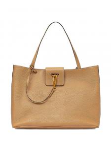 Кожаная сумка-тоут GIANNI CHIARINI, нейтральный