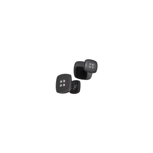 Запонки Vhernier Atelier из черного титана с бриллиантами