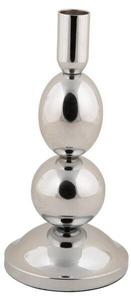 Подсвечник Present Time Dazzle, 10x10x10 см, серебряный