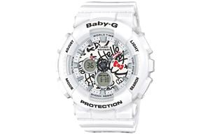 CASIO Часы Women's BABY-G White Watch BA-120KT-7A