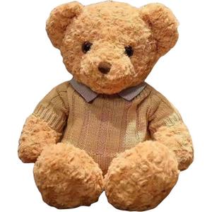 Love of wormwood Медвежонок в костюме, плюшевая кукла Brown Bear Warrior, высота 30см/50см/75см/110см