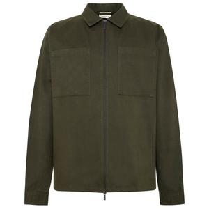 Рубашка из твила стандартного кроя Knowledgecotton Apparel, Forrest Night