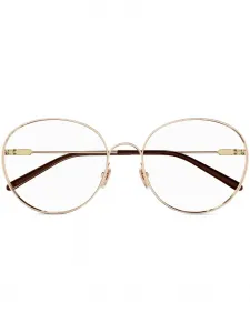 Очки с логотипом Chloé Eyewear, золотой