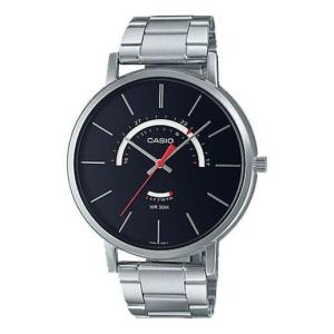 Часы Casio Dress Classic Minimalistic Analog Watch 'Black Silver', черный