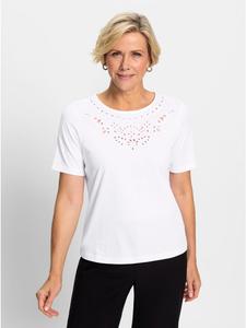 Рубашка с круглым вырезом цвета экрю WITT WEIDEN