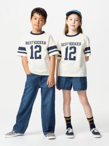 Футболка airism cotton crew neck с круглым вырезом Uniqlo, цвет 69 синий