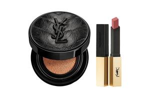 Набор помады с кожаной воздушной подушкой натуральный SAINT LAURENT
