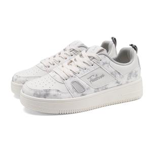 Нескользящие, износостойкие, легкие низкие кроссовки для скейтбординга унисекс FOXER, Beige Blue