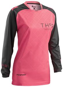 Женская мотокроссовая майка Thor phase clutch, Grey/Pink
