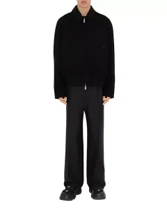 Кашемировая куртка-харрингтон Burberry, черный