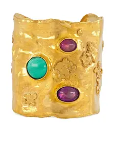 Круглый браслет-кафф Hefesto PAULA, золотой