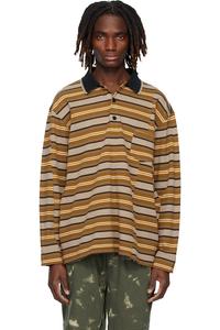 Isabel Marant Оранжево-Коричневая рубашка поло «сорель»