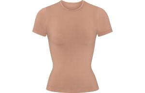 Футболка женская охра Skims