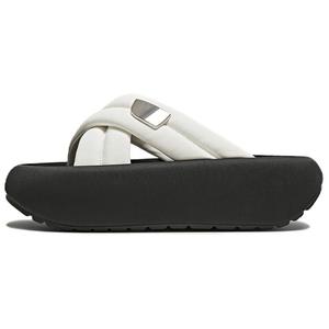 Женские тапочки-слайды из полиуретановой кожи в стиле пэчворк BASTO, Silver/Black