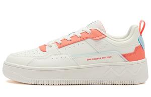 Кроссовки 361° Skateboarding Shoes Women's Low-top Feather White/pinkish-orange, цвет Feather white/pinkish-orange