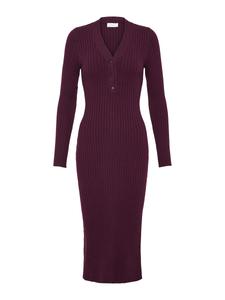 Вязаное платье LeGer by Lena Gercke Nannette, баклажановый