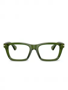 Очки BE2419 в прямоугольной оправе Burberry, зеленый
