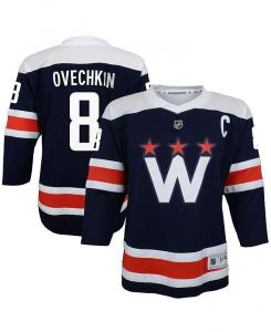 Футболка Big Boys Alexander Ovechkin Navy Washington Capitals Outerstuff, синий