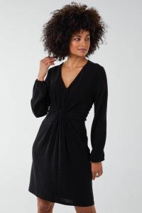 Платье с люрексом и завязкой на спине Blue Vanilla, черный