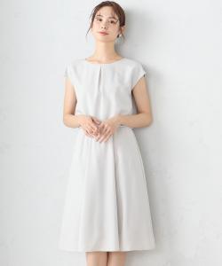 Платье из полиэстеровой саржи Comme Ca Ism, цвет Gray