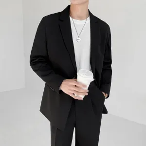 Костюм Business Suits Unisex Minfinity, черный (comes with розовый shirt+brooch)
