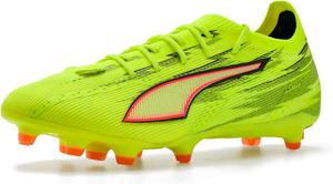 Футбольные бутсы Puma Men's Ultra 6 Pro для твердого искусственного покрытия, черный/красный/желтый